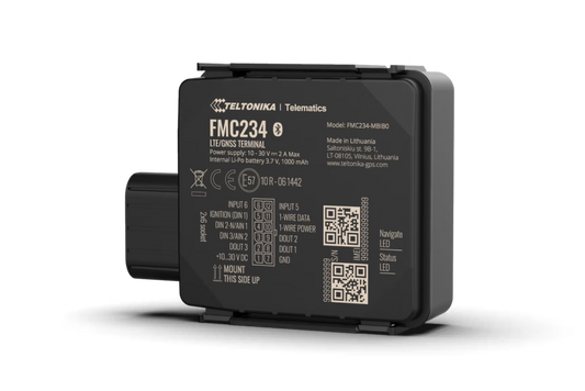 Teltonika FMC234 Water-Resistant Tracker With 4G LTE Connectivity